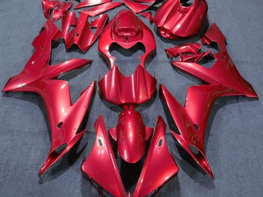 Solid Red 04-06 R1 Fairings