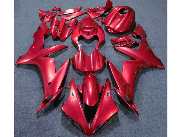 Solid Red 04-06 R1 Fairings Solid Red 04-06 R1 Fairings