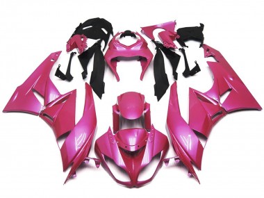 Vibrant Gloss Pink 09-12 ZX6R Fairings