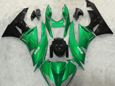 Vibrant Green Gloss 09-12 ZX6R Fairings
