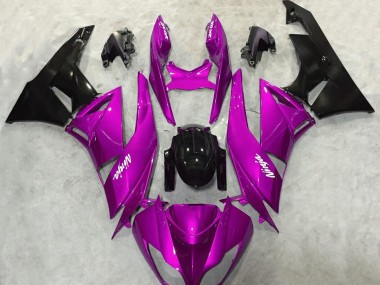 Vibrant Pink Gloss 09-12 ZX6R Fairings