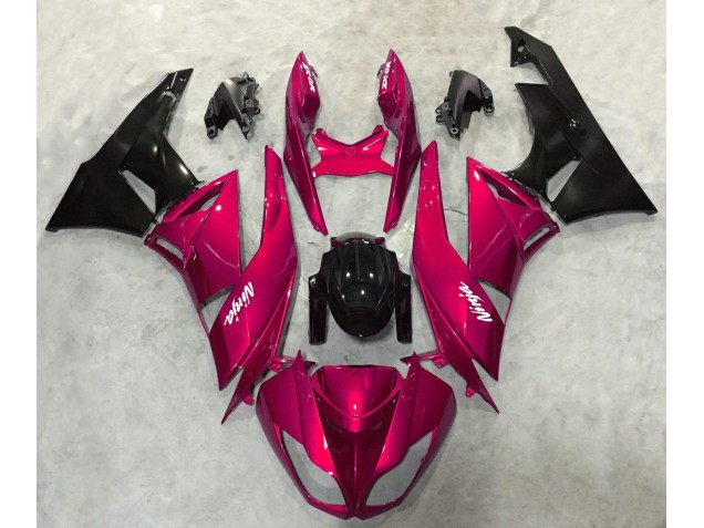 Vibrant Red Gloss 09-12 ZX6R Fairings