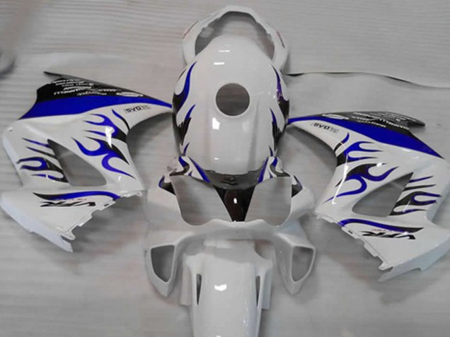 White Blue Flame 02-12 VFR800 Fairings White Blue Flame 02-12 VFR800 Fairings