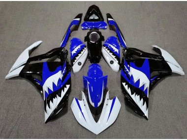 White Shark & Blue 15-18 R3 Fairings