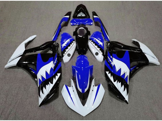 White Shark & Blue 15-18 R3 Fairings White Shark & Blue 15-18 R3 Fairings
