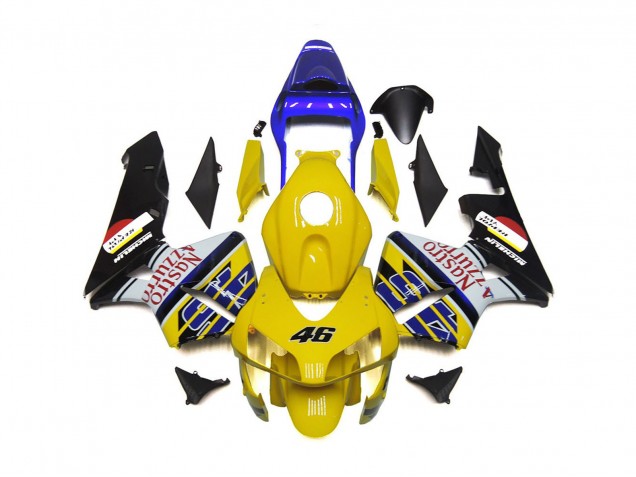 Yellow Nastro Azzurro 46 03-04 CBR600RR Fairings Yellow Nastro Azzurro 46 03-04 CBR600RR Fairings